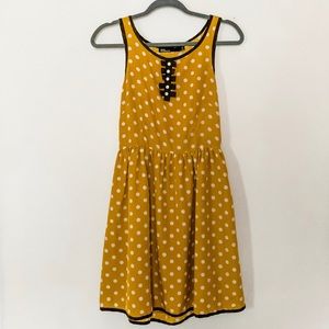dear creatures polka dot dress